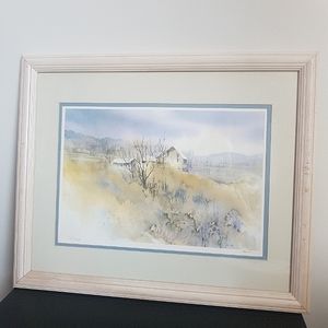 Kai-Liis McInnes "Cascade of Color” (1990) 1155/2950 Numbered and Signed Print